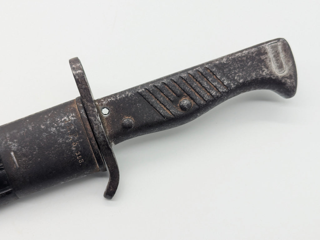 Imperial German Pioneer Marked EB42 Ersatz Sawback 98/05 Bayonet