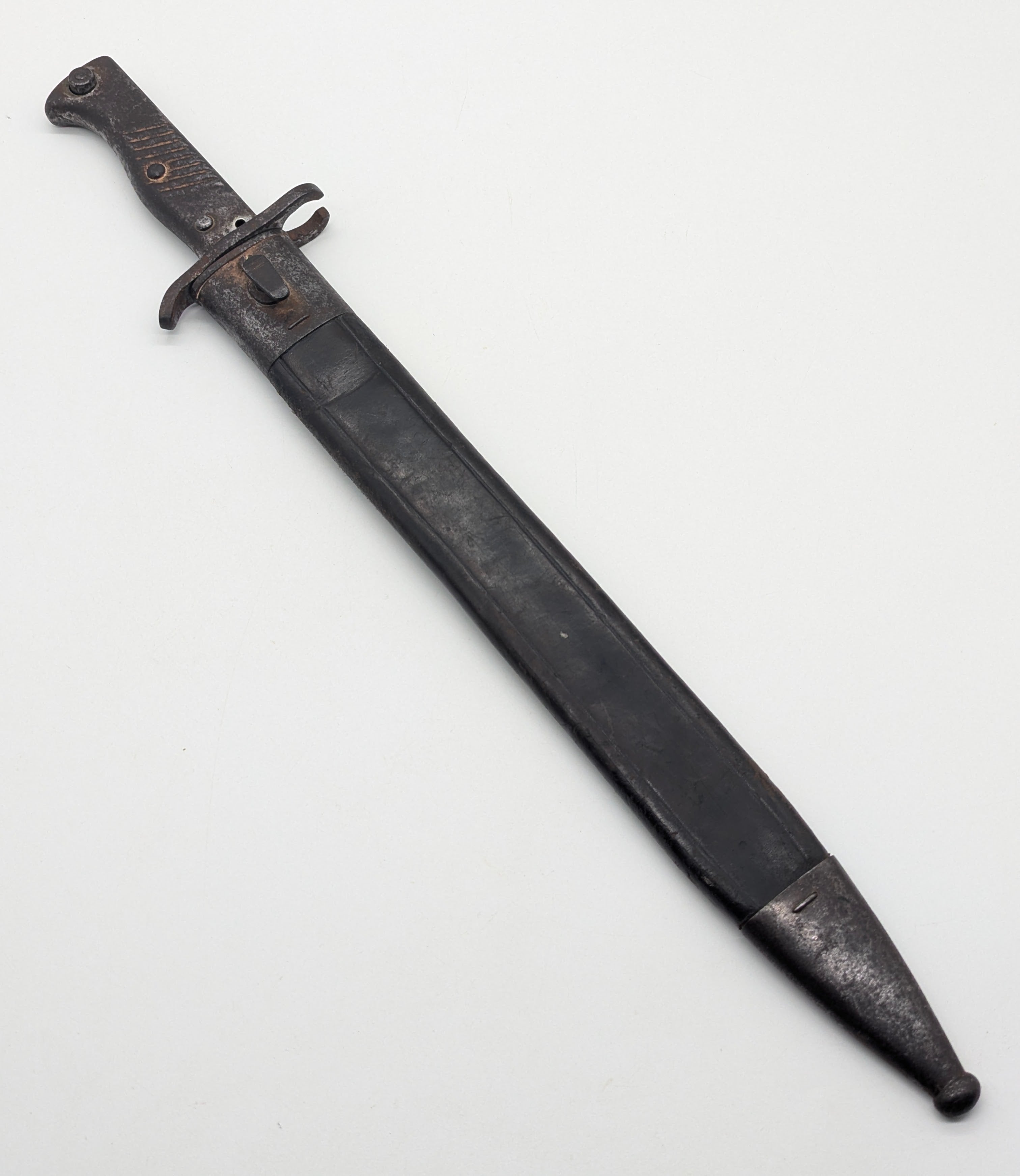 Imperial German Pioneer Marked EB42 Ersatz Sawback 98/05 Bayonet