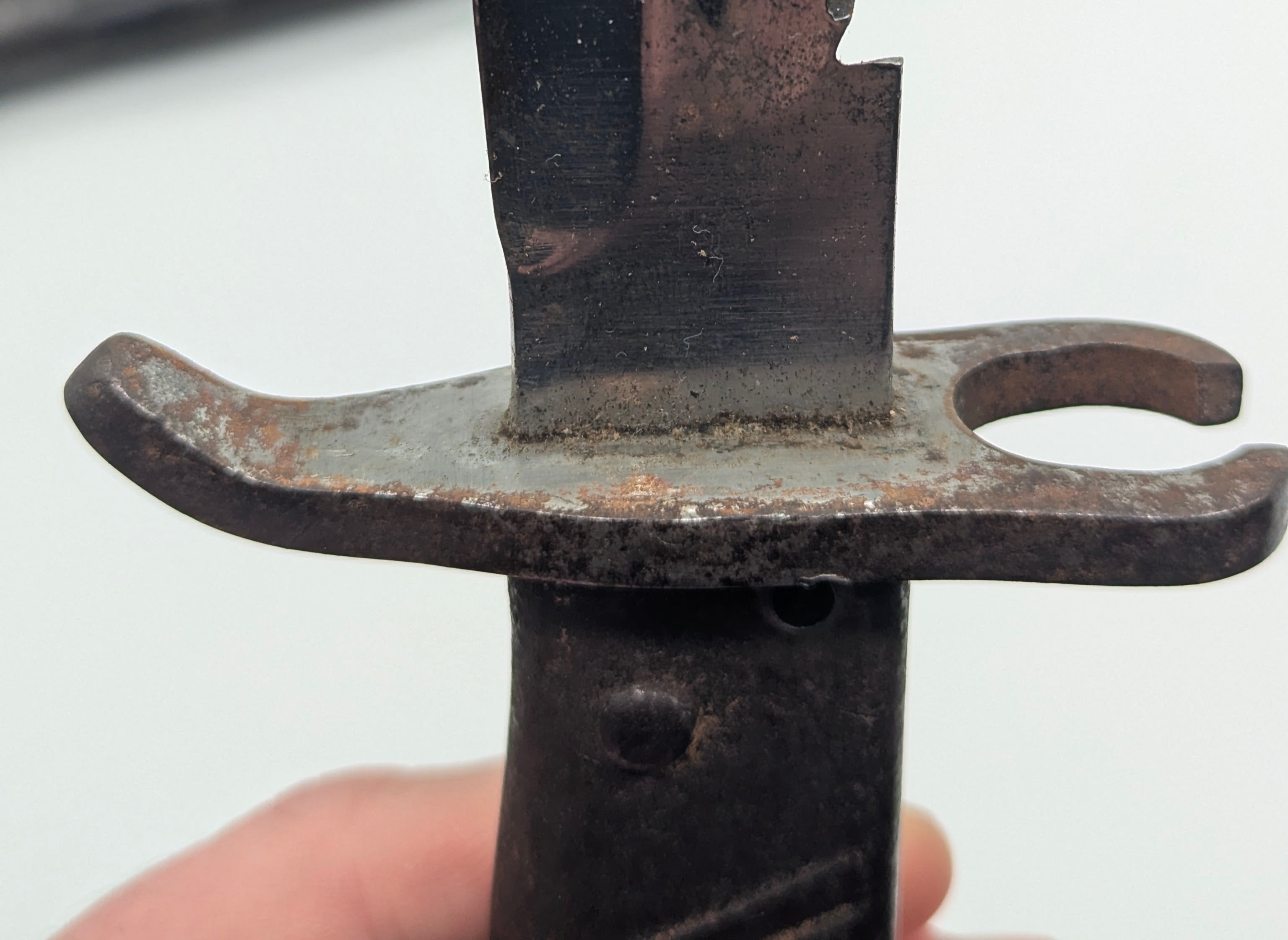 Imperial German Pioneer Marked EB42 Ersatz Sawback 98/05 Bayonet